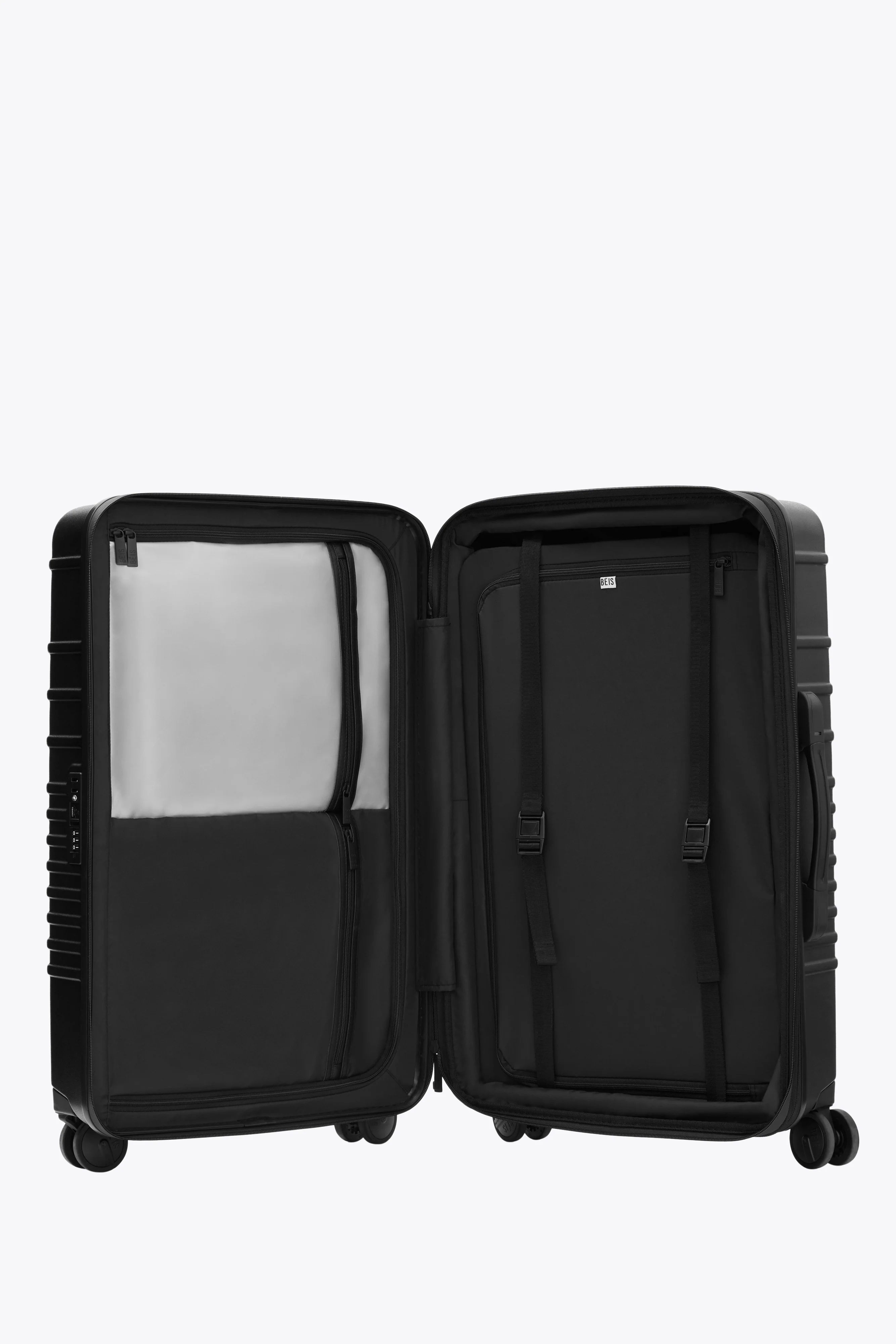 The Medium Check-In Roller in All Black - Image 12