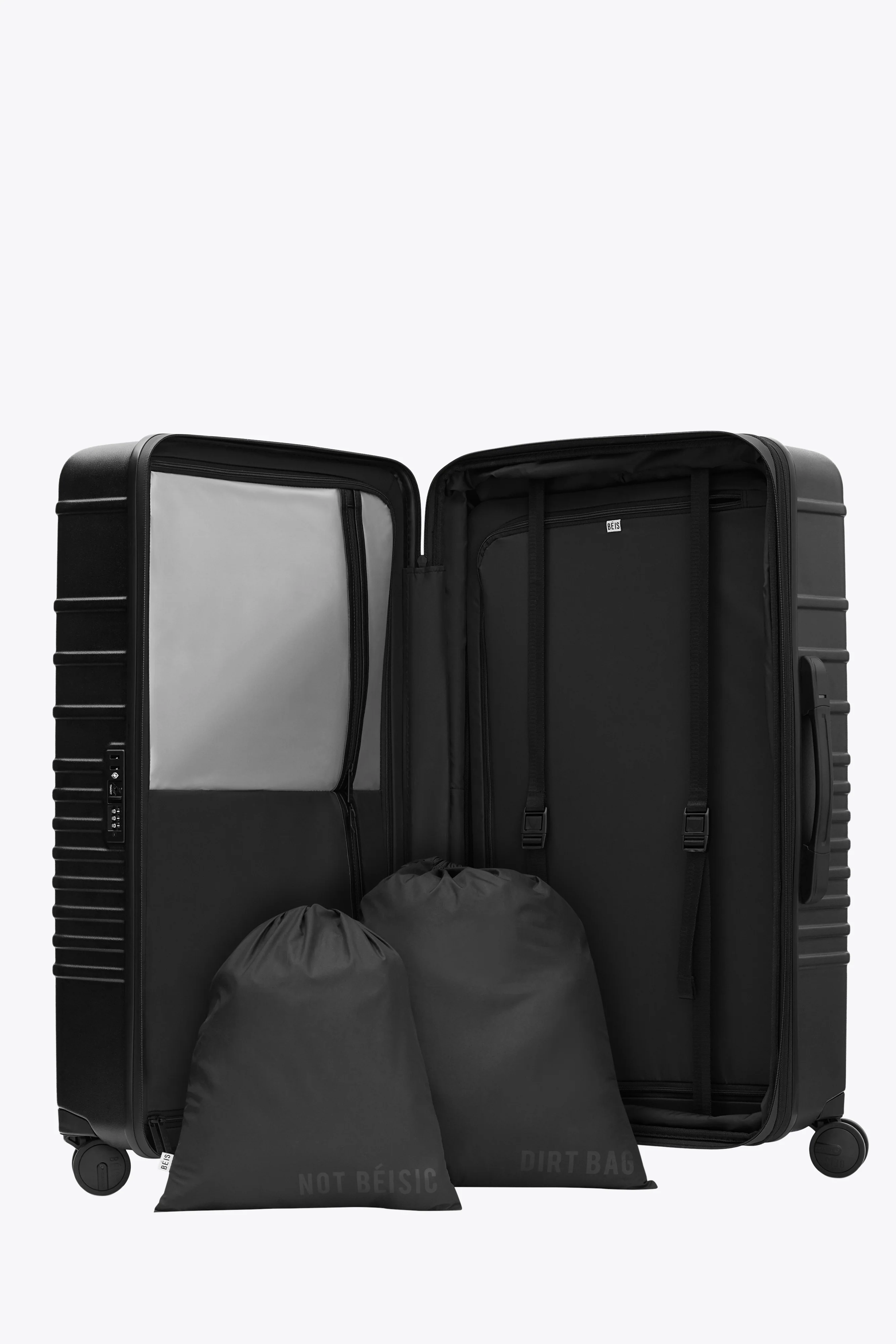 The Large Check-In Roller in All Black - Image 4