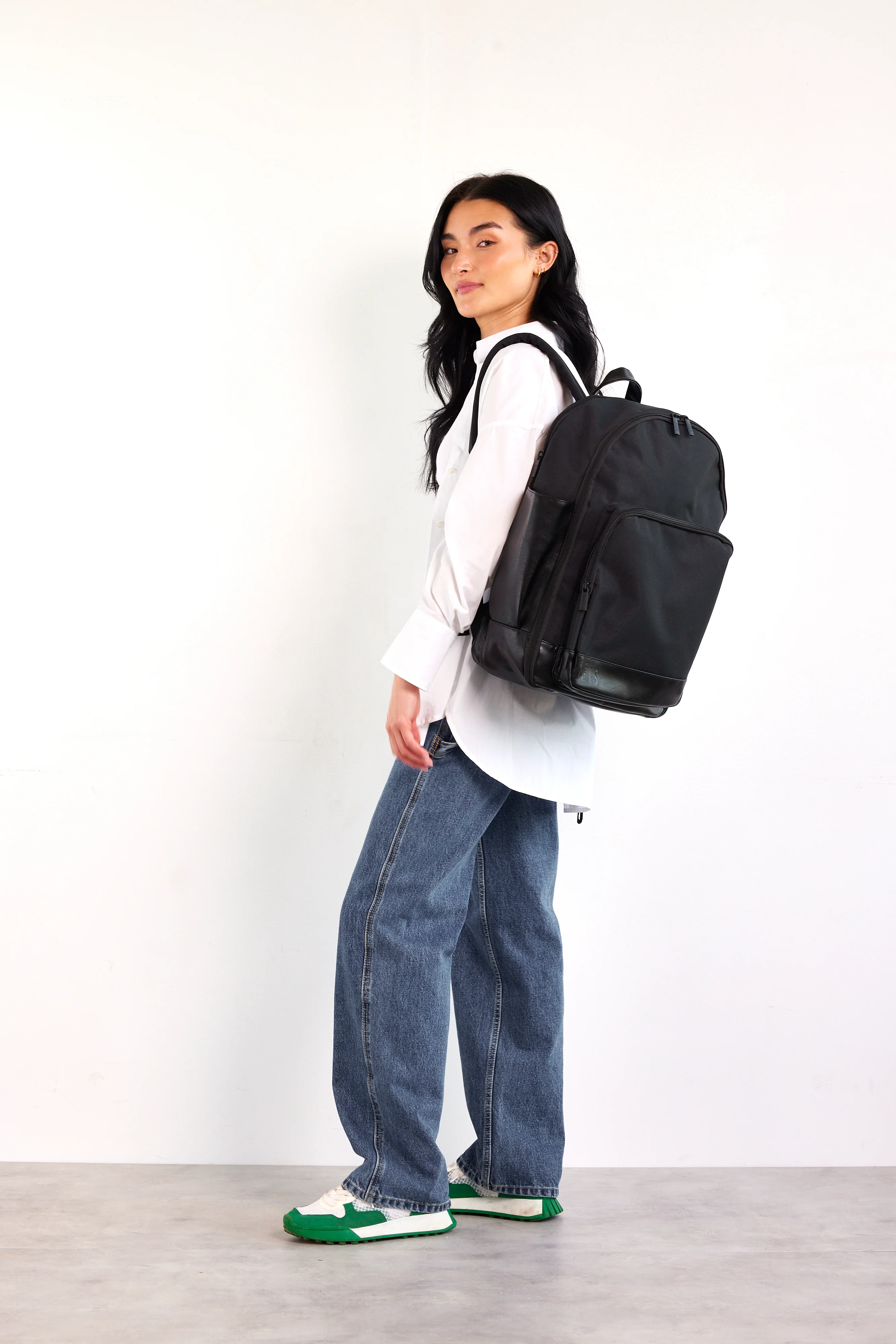 The Travel Backpack in Black - Image 6