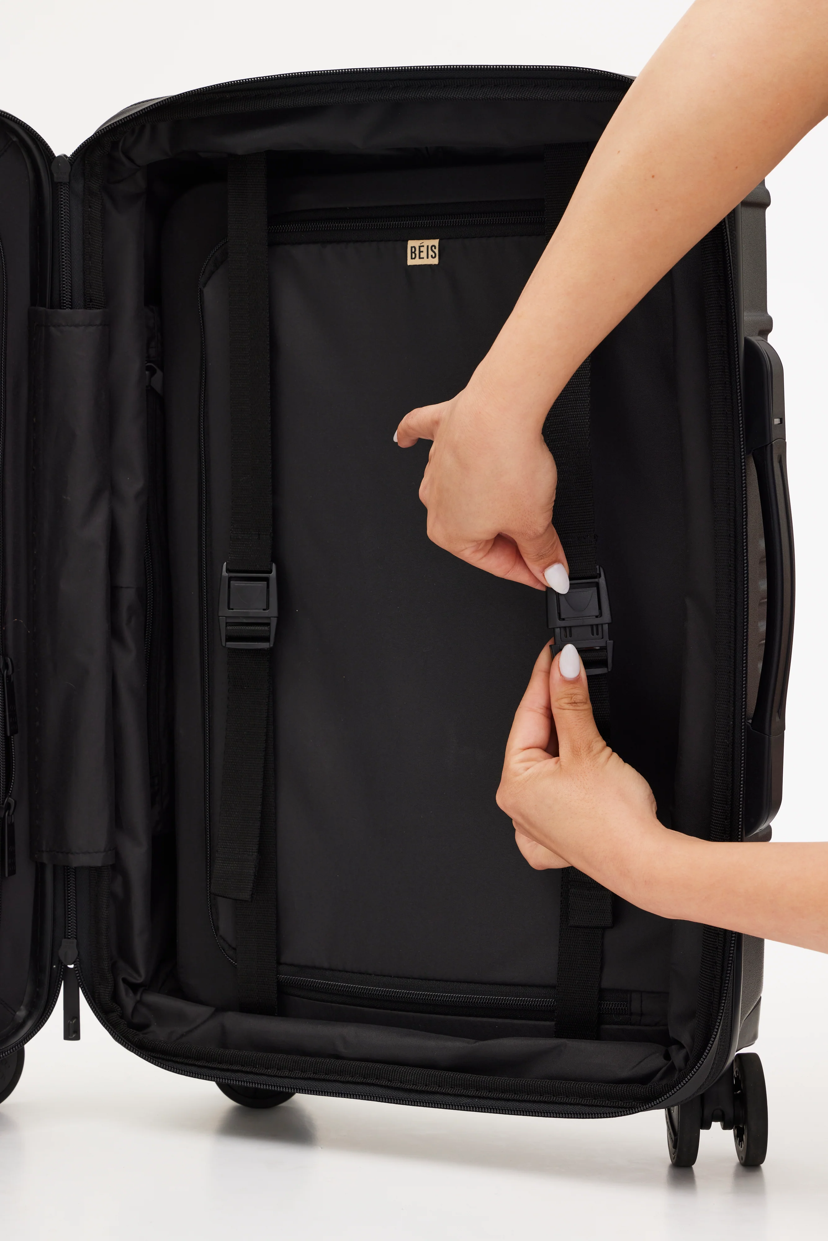 The Carry-On Roller in All Black - Image 8