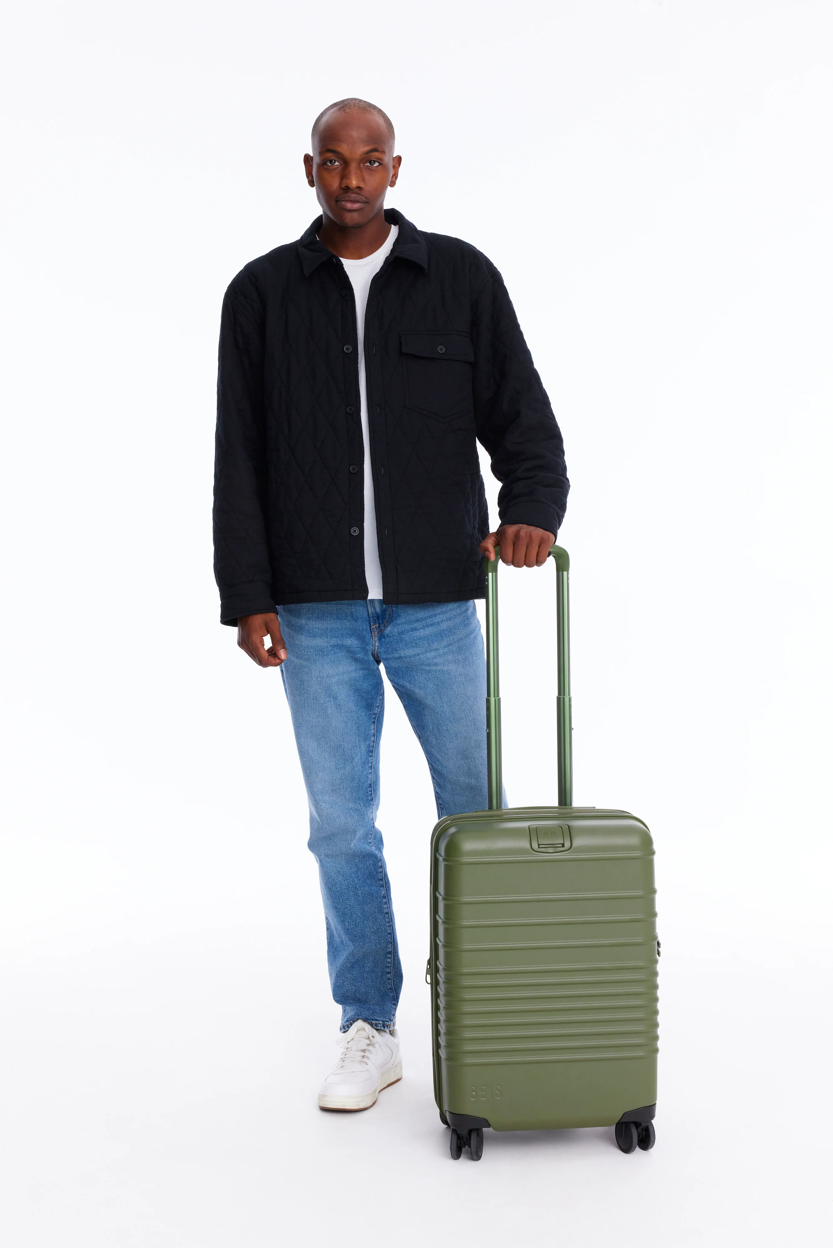 The Carry-On Roller in Olive - Image 3