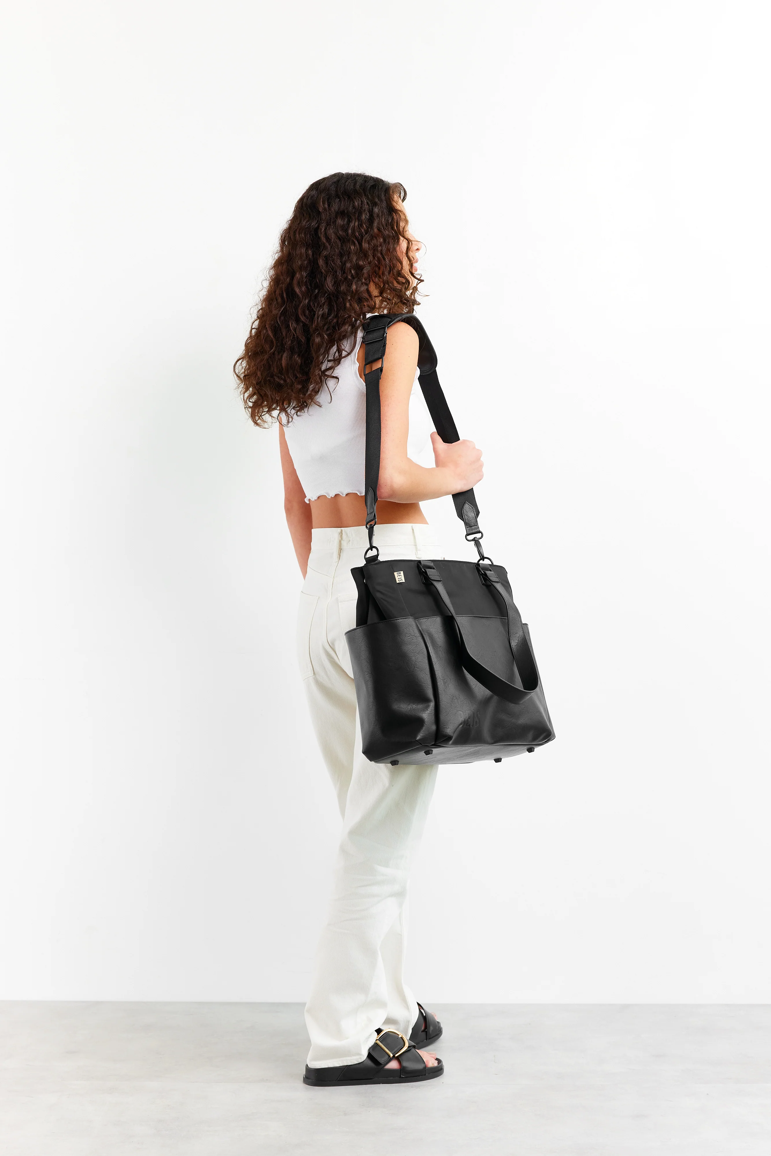The Diaper Bag in Black - Image 15