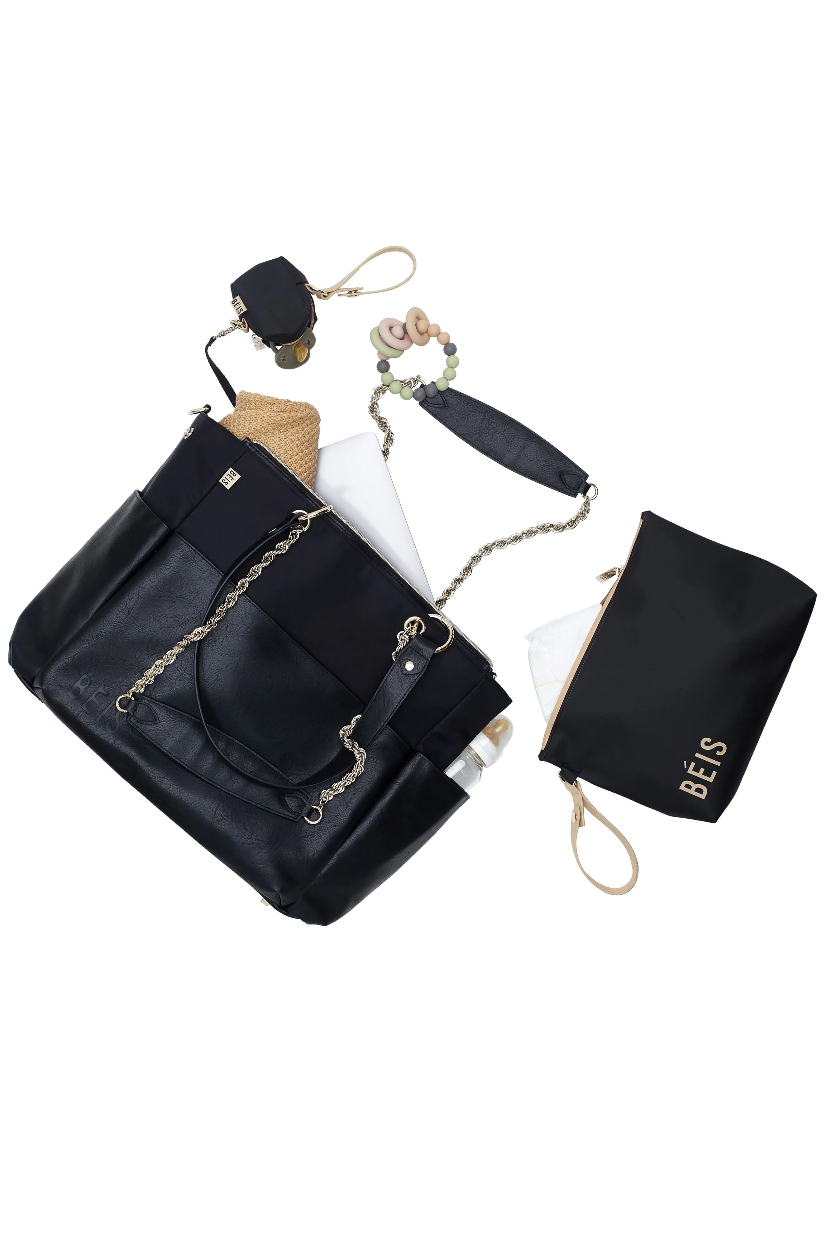 The Diaper Bag in Black - Image 10