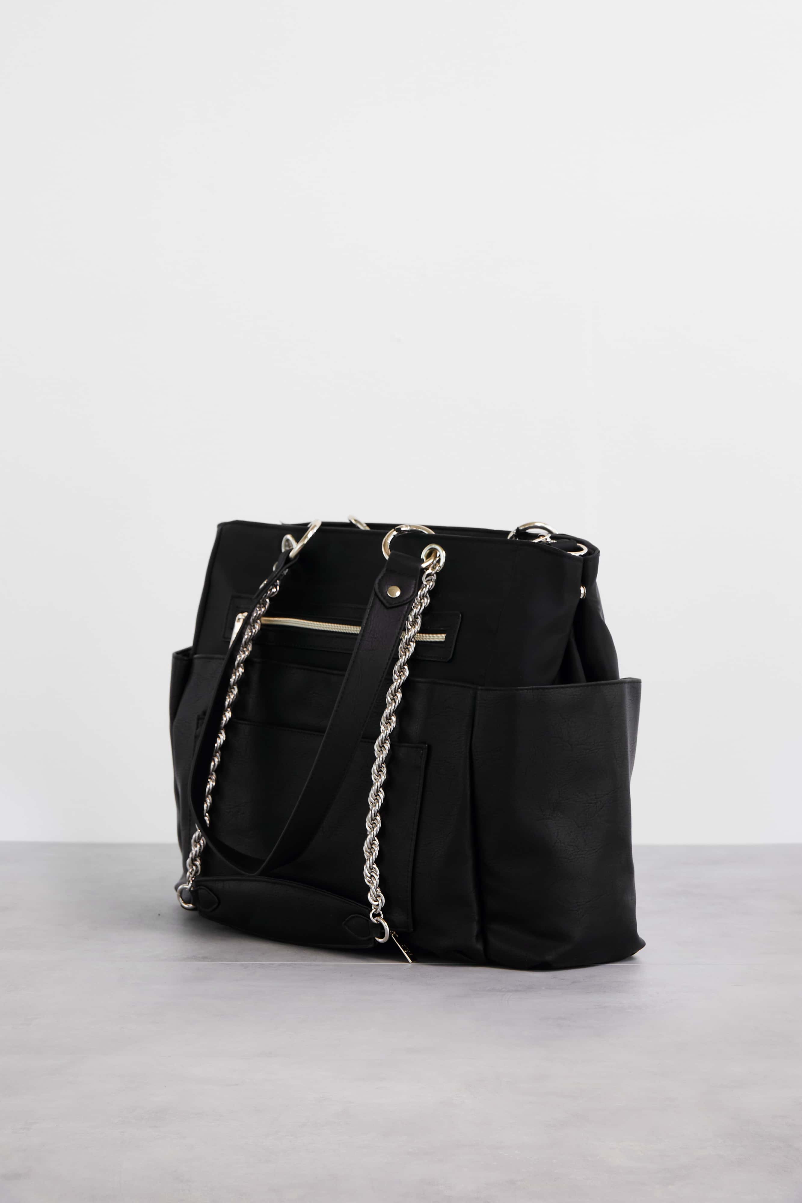 The Diaper Bag in Black - Image 5