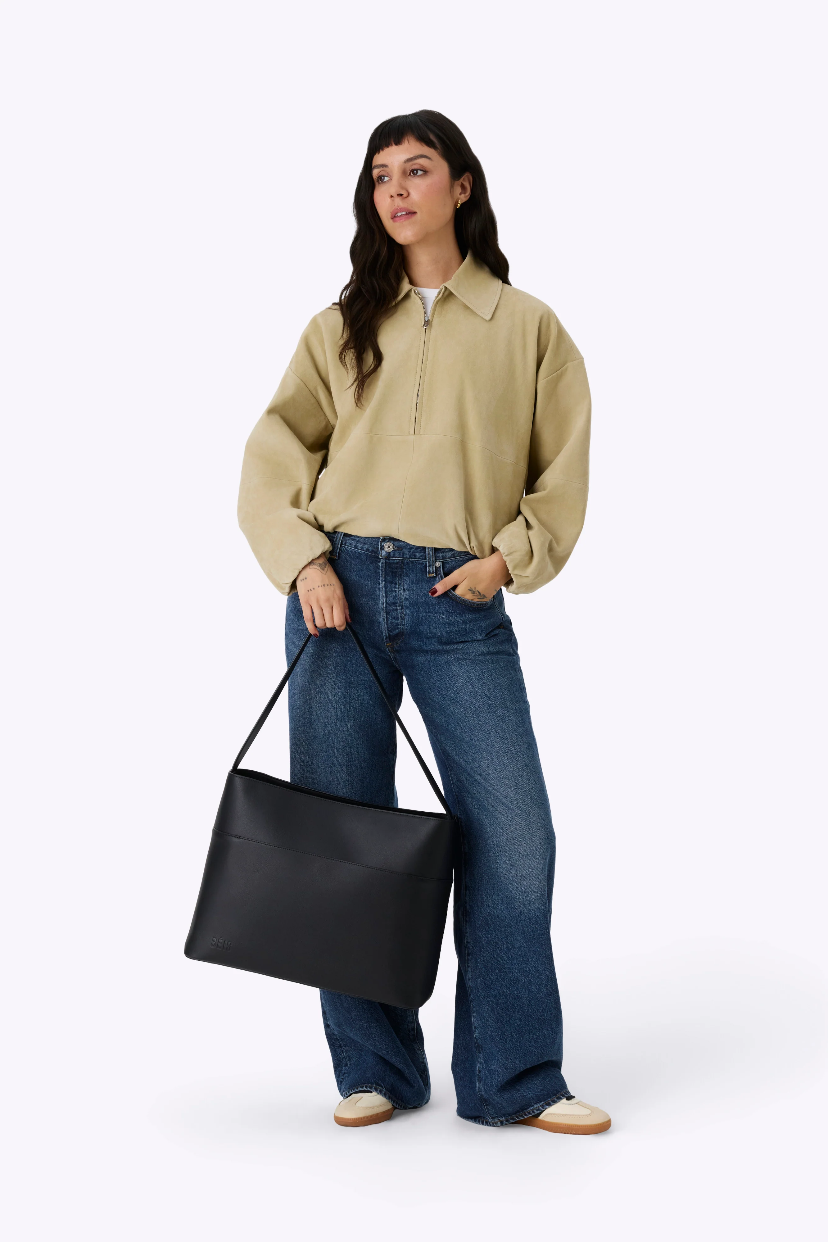 The Diaper Tote in Black - Image 7
