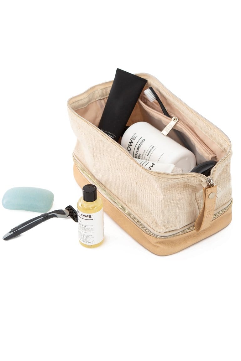 The Dopp Kit in Beige - Image 9