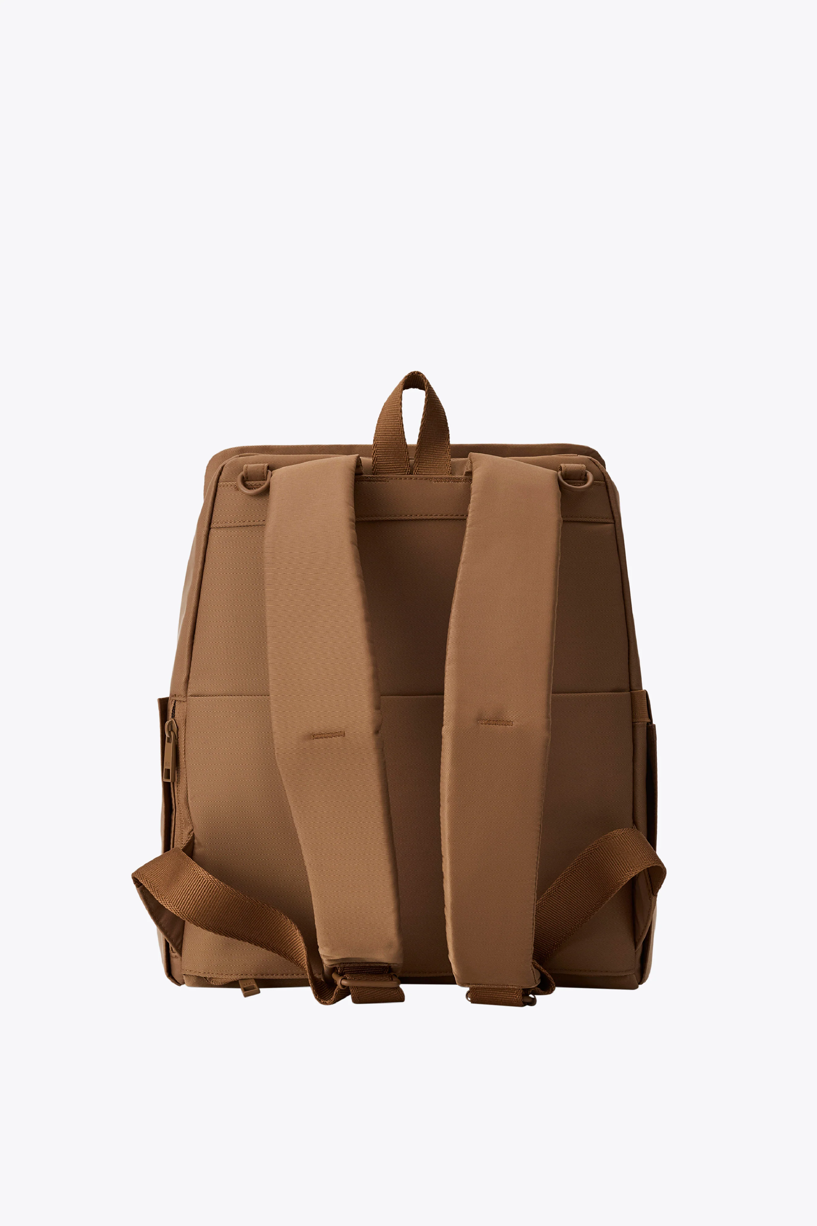 The Everyday Diaper Backpack in Camel Nylon - Image 5