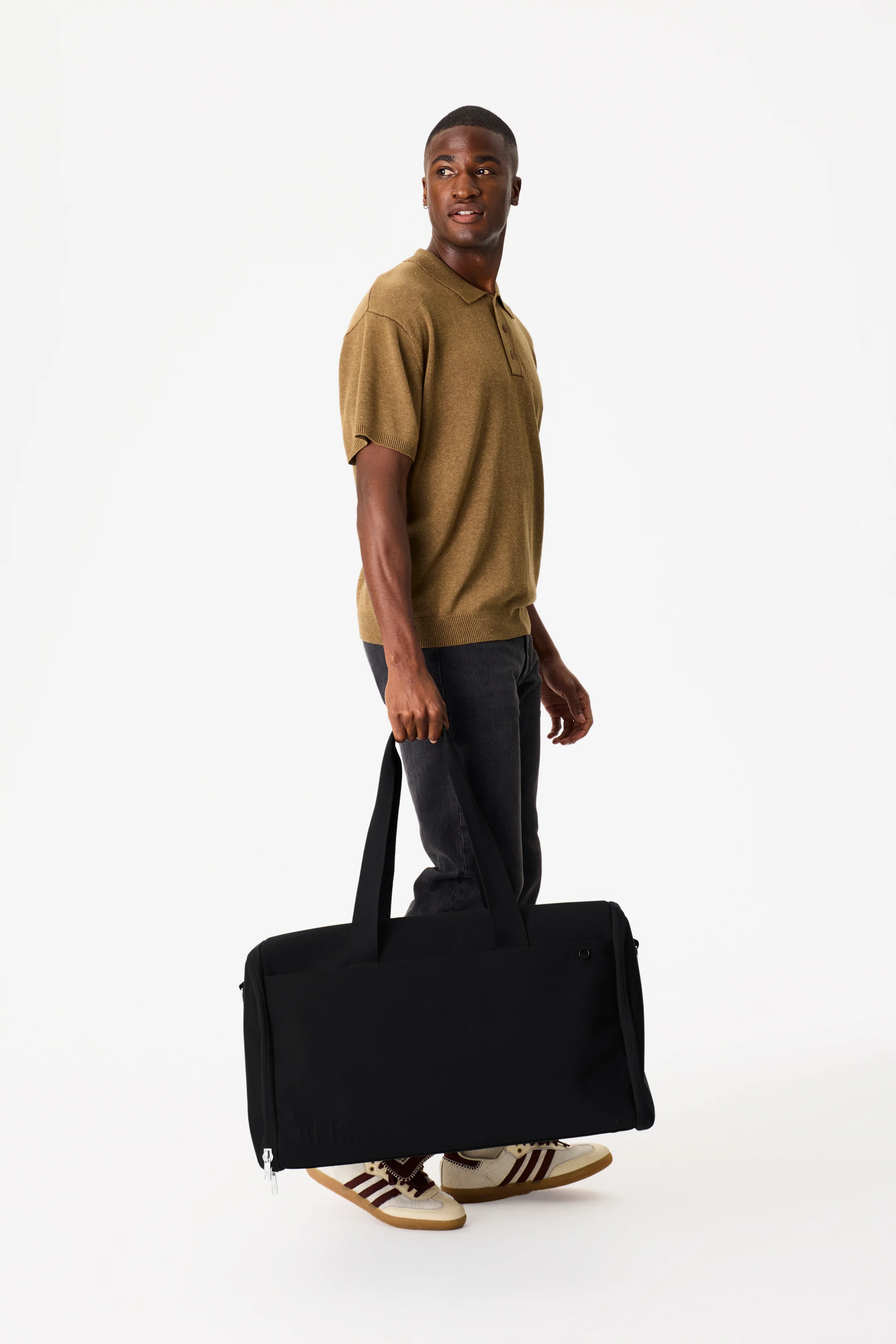 The Garment Duffle Bag in Black - Image 5