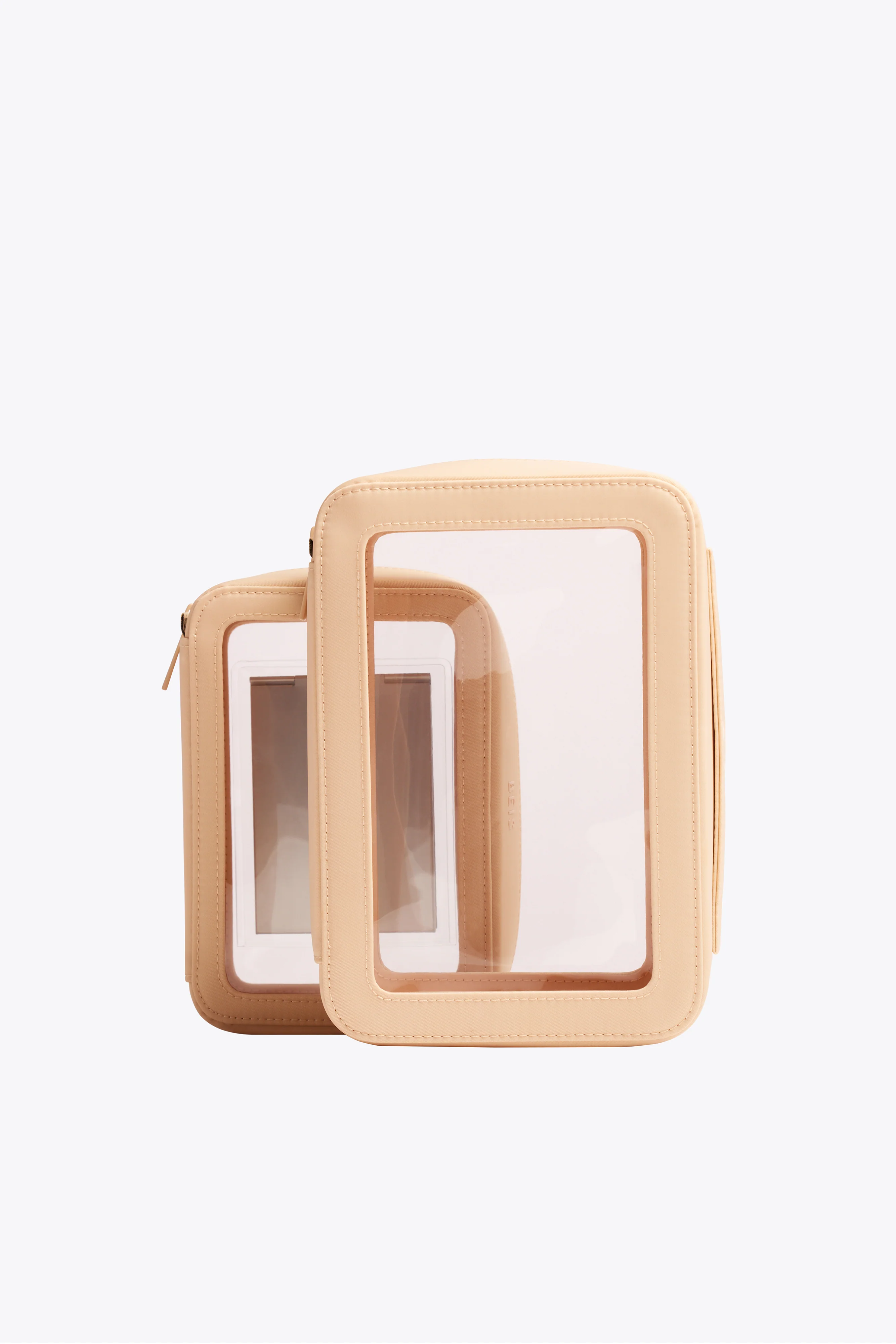 The In Flight Cosmetic Set in Beige - Image 5