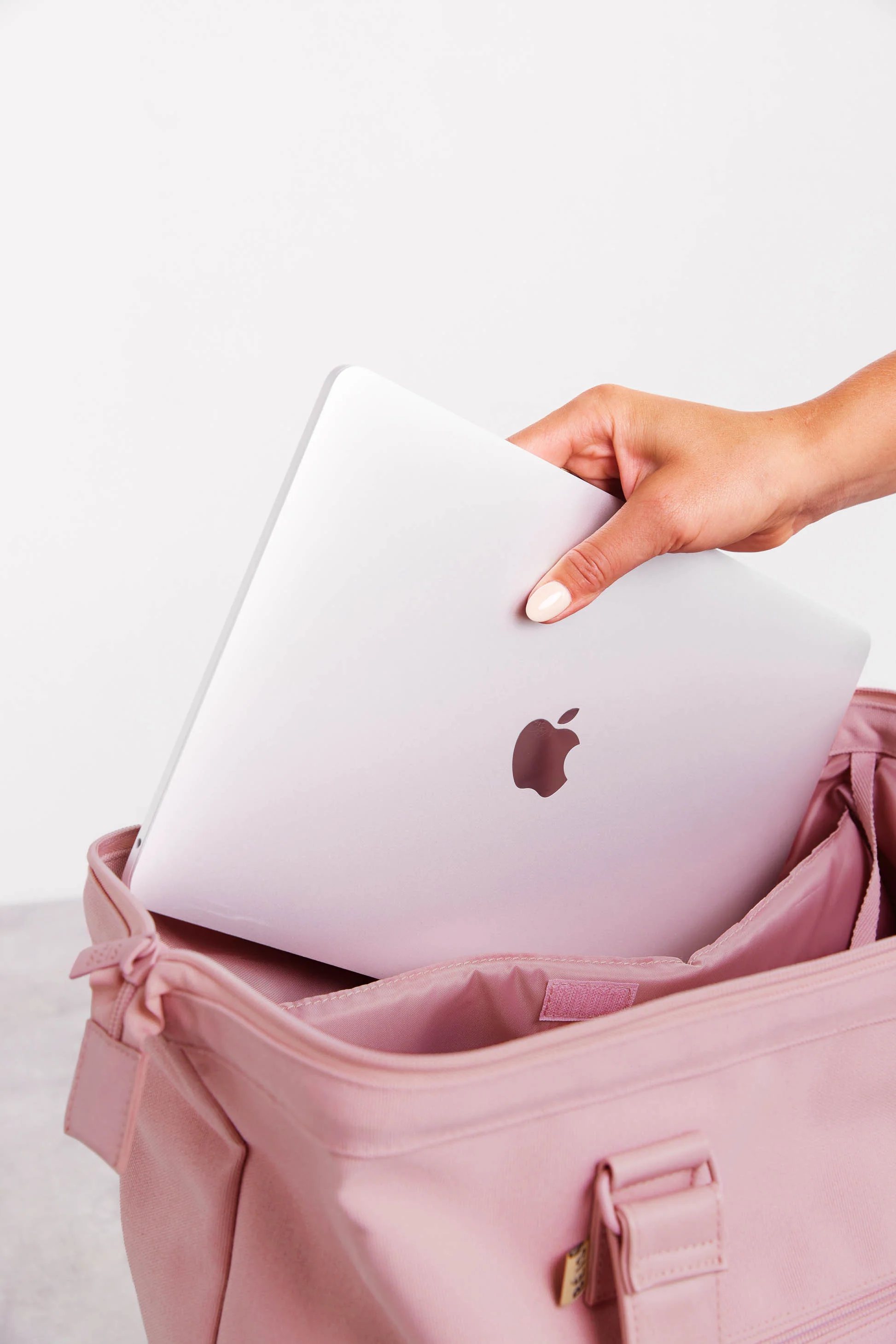 The Mini Weekender in Atlas Pink - Image 10