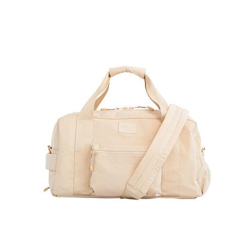 The Sport Duffle Backpack in Beige - Image 6